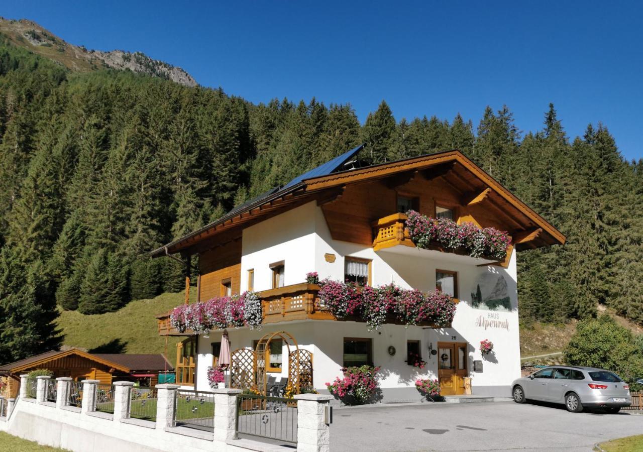 Haus Alpenruh Hotel Sankt Leonhard im Pitztal Kültér fotó
