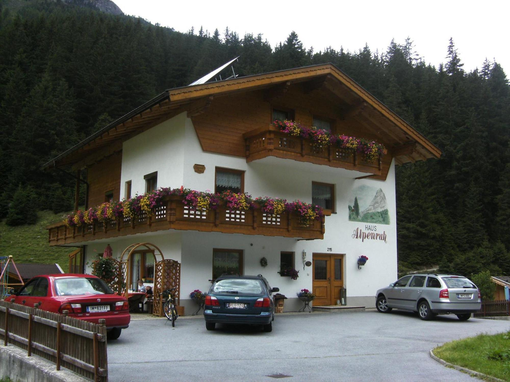 Haus Alpenruh Hotel Sankt Leonhard im Pitztal Kültér fotó
